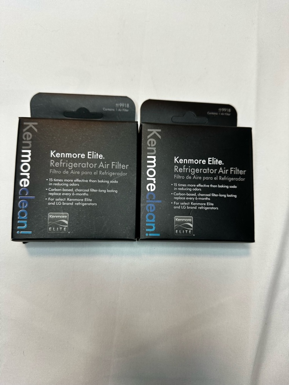 Kenmore Elite Refrigerator Air Filter - Black (2-Pack).